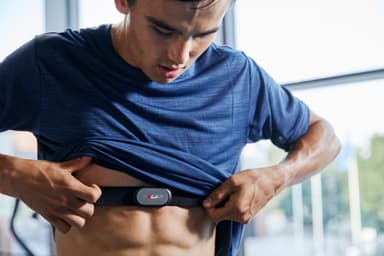 Polar H9 pulsmätare med bröstrem M-XXL  (svart)