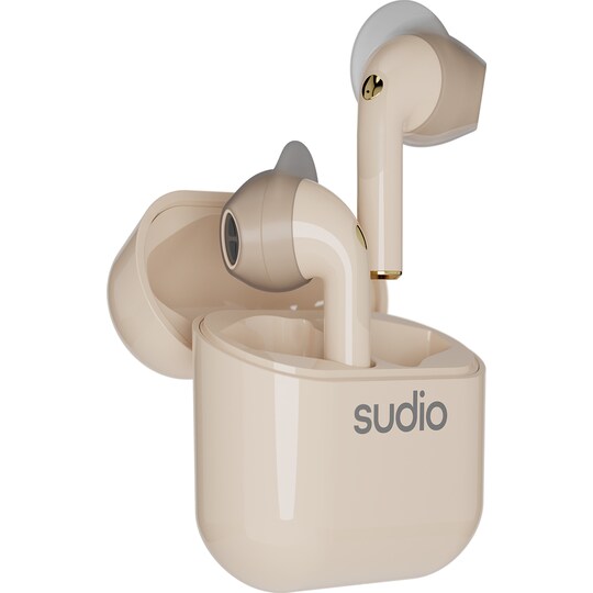 Sudio Nio True Wireless in ear-hörlurar (sand)