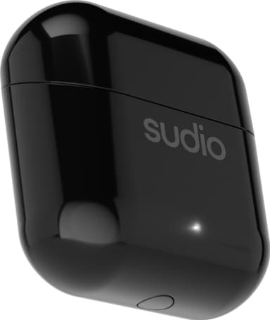 Sudio Nio True Wireless in ear-hörlurar (svarta)
