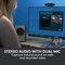Logitech Brio 4K webbkamera Stream edition (svart)