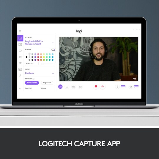 Logitech C920s Pro HD webbkamera