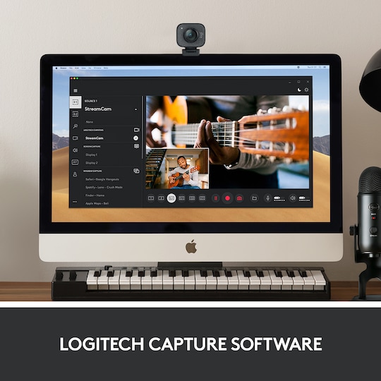 Logitech StreamCam kamera (grafit)