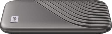 WD My Passport portabel SSD 2 TB (rymdgrå)