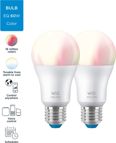 Wiz Connected Light LED-lampa 60W A60 E27 RGB