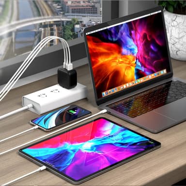 Hyper HyperJuice 66W USB-C laddare (svart)