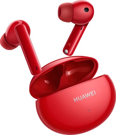 Huawei FreeBuds 4i True Wireless hörlurar (red edition)