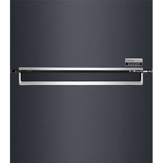 LG kylskåp/frys kombiskåp GBB92MCBAP (mattsvart)
