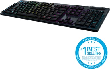 Logitech G915 Lightspeed trådlöst tangentbord (GL Tactile-tangenter)