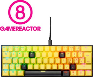 NOS C-450 Mini PRO RGB tangentbord (smyle)