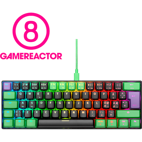 NOS C-450 Mini PRO RGB gaming tangentbord (riddle)