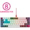 NOS C-450 Mini PRO RGB gaming tangentbord (tilt)