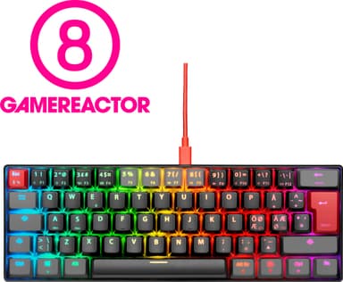 NOS C-450 Mini PRO RGB tangentbord (late night)