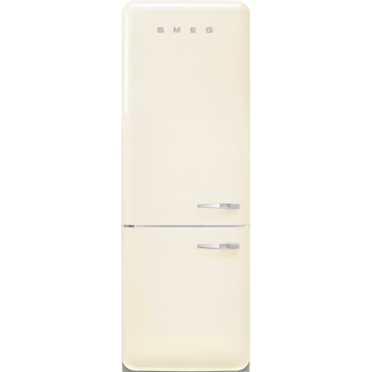 Smeg 50 s Style kylskåp/frys kombiskåp FAB38LCR5 (gräddvitt)