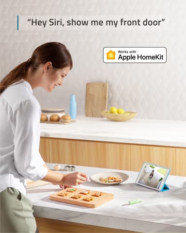 Eufy Cam 2 trådlös FHD Smart tilläggskamera (vit)