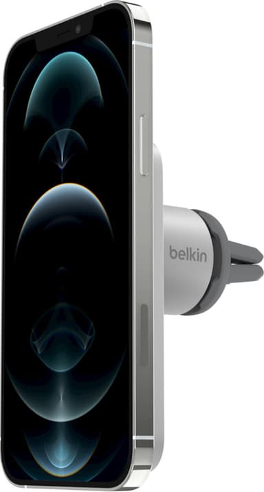 Belkin Pro mobilhållare med MagSafe till bilfläkt (grå)