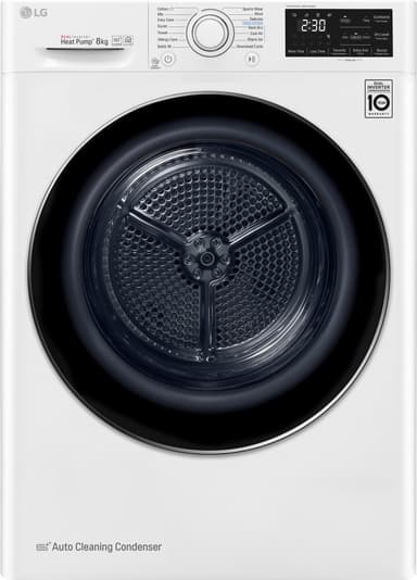 LG torktumlare FDRC308N2W9 (vit)