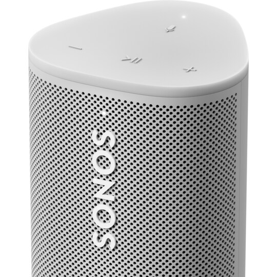 Sonos Roam bärbar trådlös högtalare (lunar white)