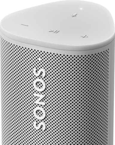 Sonos Roam bärbar trådlös högtalare (lunar white)