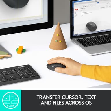 Logitech M590 Multi-Device Silent trådlös mus (grå)