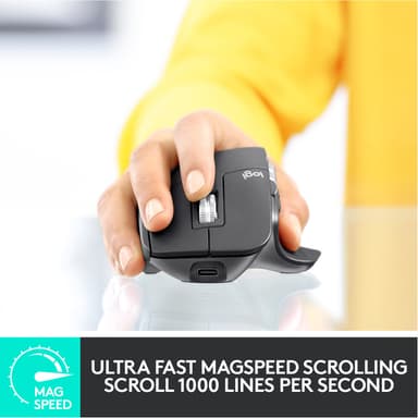 Logitech MX Master 3 trådlöst mus (svart)