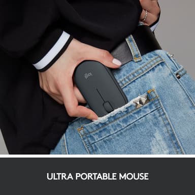 Logitech Pebble M350 trådlös mus (grafit)
