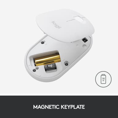 Logitech Pebble M350 trådlös mus (grafit)