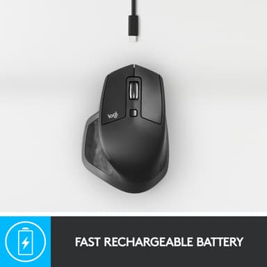 Logitech MX Master 2S trådlös mus (grå)