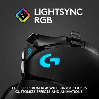 Logitech G502 Lightspeed trådlös mus för gaming