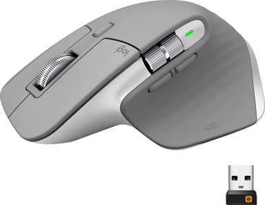 Logitech MX Master 3 trådlöst mus (grå)