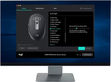 Logitech M590 Multi-Device Silent trådlös mus (grå)
