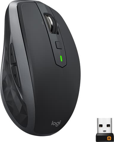 Logitech MX Anywhere 2S trådlös mus (grå)