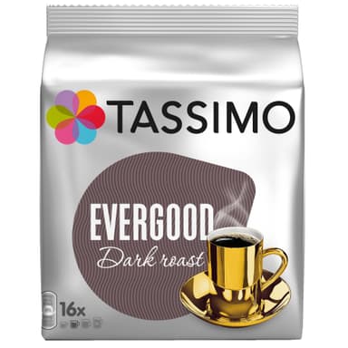 Tassimo kapslar - Evergood Mörkrost TAS4031570