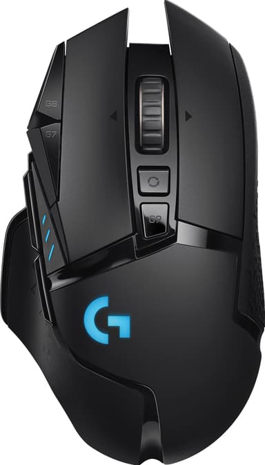 Logitech G502 Lightspeed trådlös mus för gaming