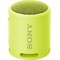 Sony bärbar trådlös högtalare SRS-XB13 (citrongul)
