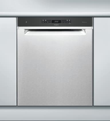 Whirlpool Diskmaskin WUO3T141PX (rostfri/svart)
