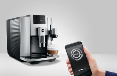 Jura E8 espressomaskin JUR15336 (moonlight silver)