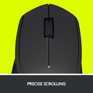Logitech M280 trådlös mus (svart)