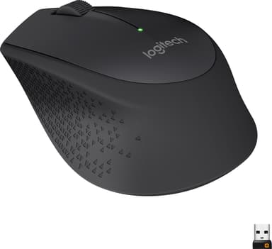 Logitech M280 trådlös mus (svart)