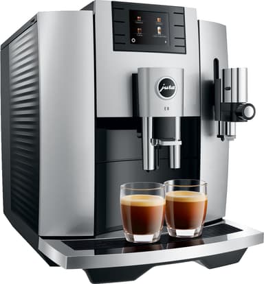 Jura E8 espressomaskin JUR15336 (moonlight silver)