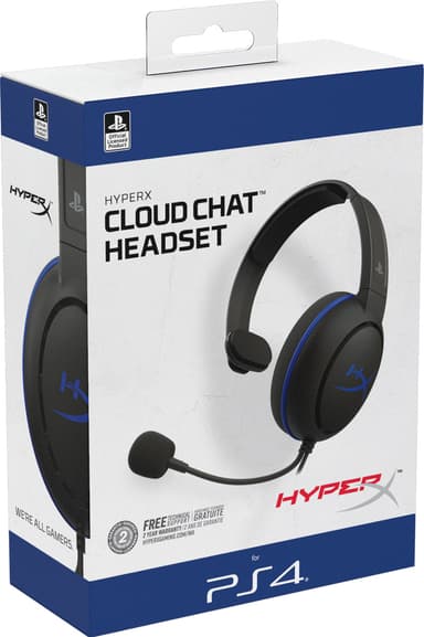 HyperX Cloud Chat headset för PC/PS4/PS5