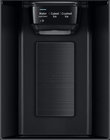 Samsung kylskåp/frys side-by-side RS68A8831B1/EF (svart)