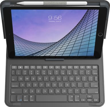 Zagg Messenger Folio 2 tangentbord/fodral för iPad Pro 10.2"/iPad Air 3
