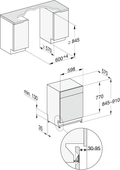 Miele Diskmaskin G7118SCUXXLCLST (rostfri)