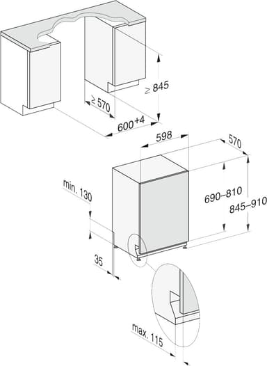 Miele diskmaskin G7168SCVIXXL