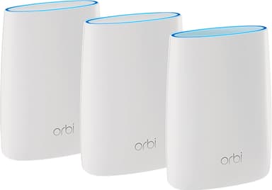 Netgear Orbi RBK53S AC3000 trebands mesh-WiFi 3-pack