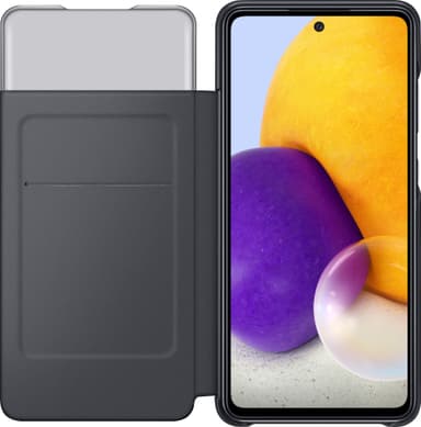Samsung S View plånboksfodral för Galaxy A52 4G/5G, A52s  (svart)