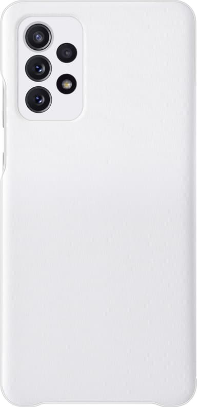 Samsung S View plånboksfodral för Galaxy A72 (vitt)