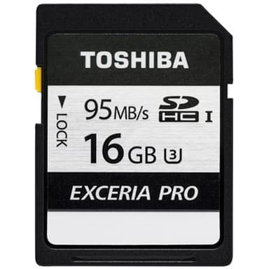 Toshiba Exceria Pro N401 SDHC kort 16 GB Toshiba Exceria Pro N401 SDHC kort 16 GB