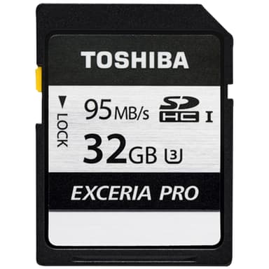 Toshiba Exceria Pro N401 SDHC kort 32 GB Toshiba Exceria Pro N401 SDHC kort 32 GB