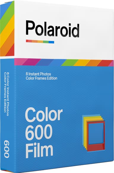 Polaroid 600 Color film med ramar i färg för direktkamera